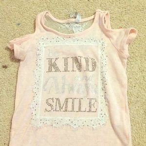 Girls Cute Off The Shoulder Tank Top